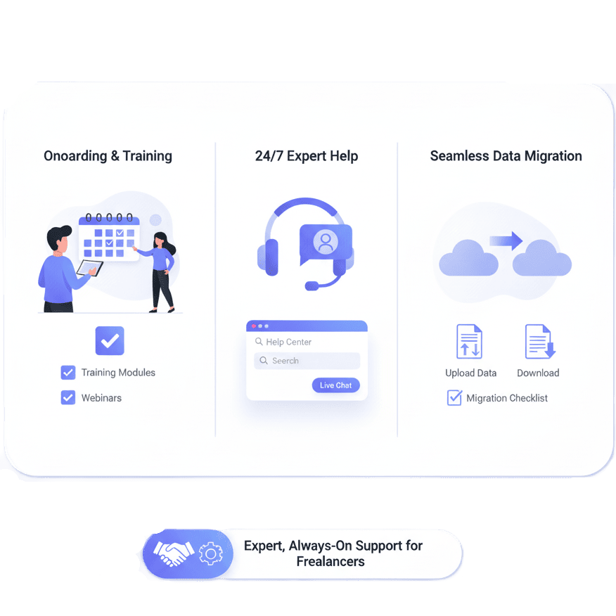 Support and training