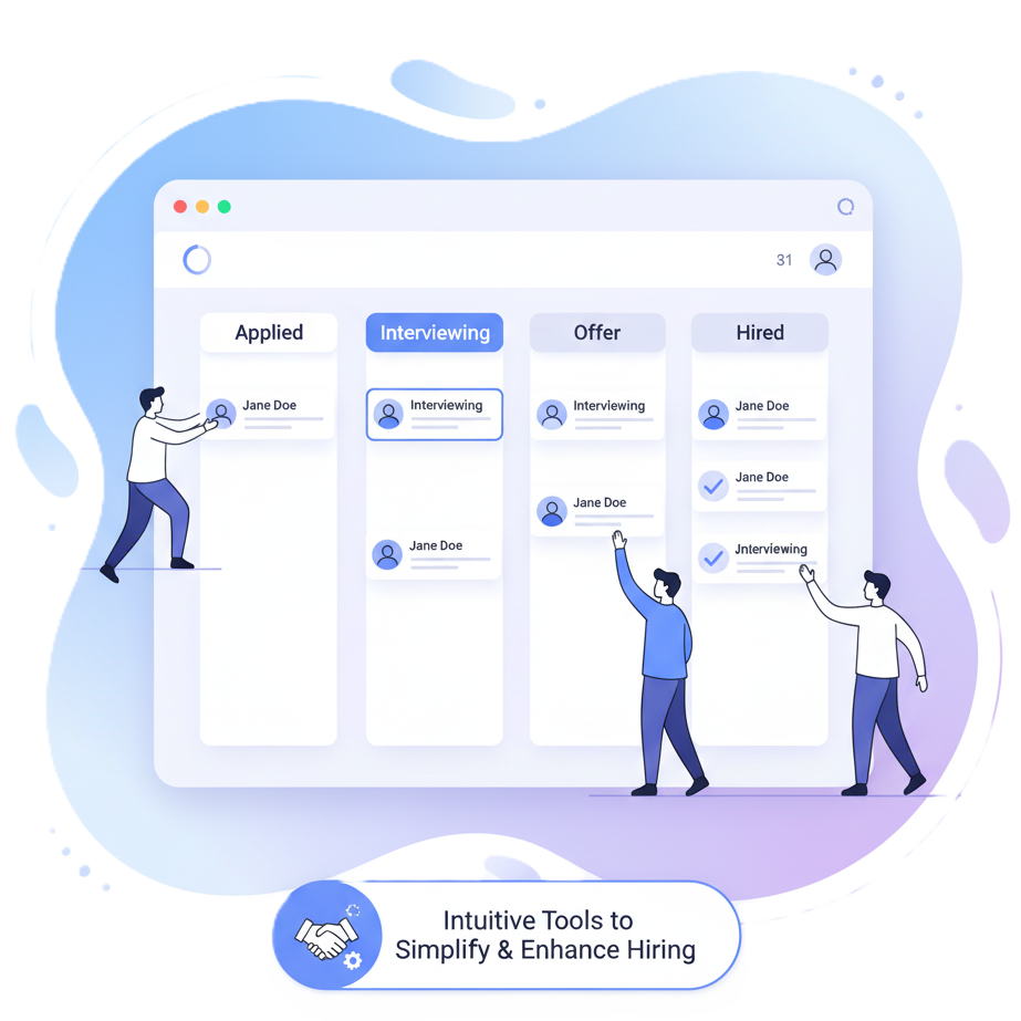 AI recommendations UI